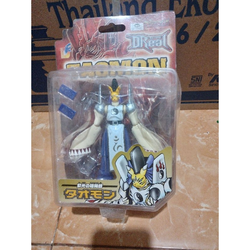 Action Figur Digimon Bandai Japan DReal TAOMON mainan figur digimon original