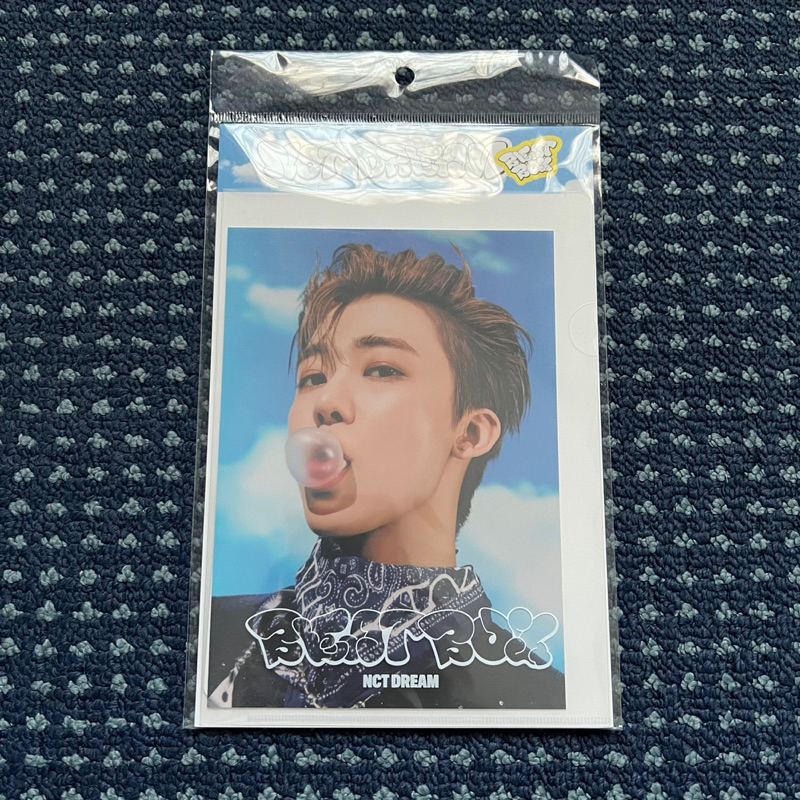 NCT Dream Jaemin Beatbox Hologram Postcard + Photocard set sealed