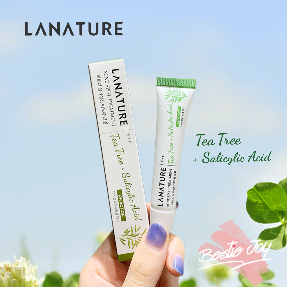 Lanature Acne Spot Treatment Tea Tree + Salicylic Acid Obat Totol Jerawat Gel Jerawat