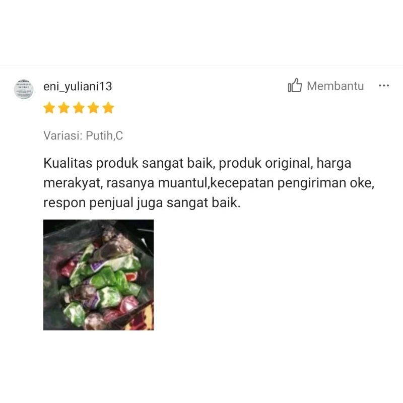 

DODOL GARUT ZEBRA/ANEKA RASA BUAH ISI 1 KG