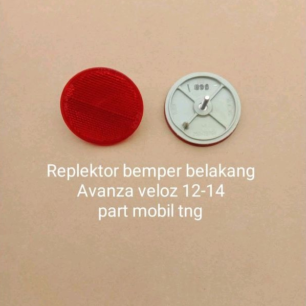 Reflektor Bemper Belakang Mata Kucing Bemper Avanza Veloz 2012-2015