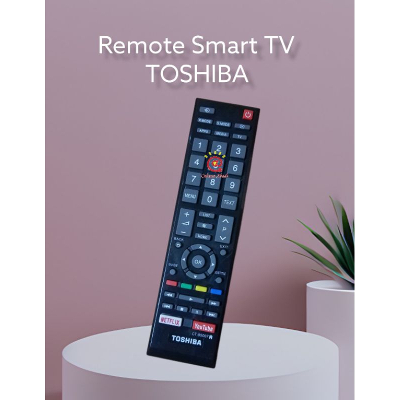 Remote Smart TV TOSHIBA Led