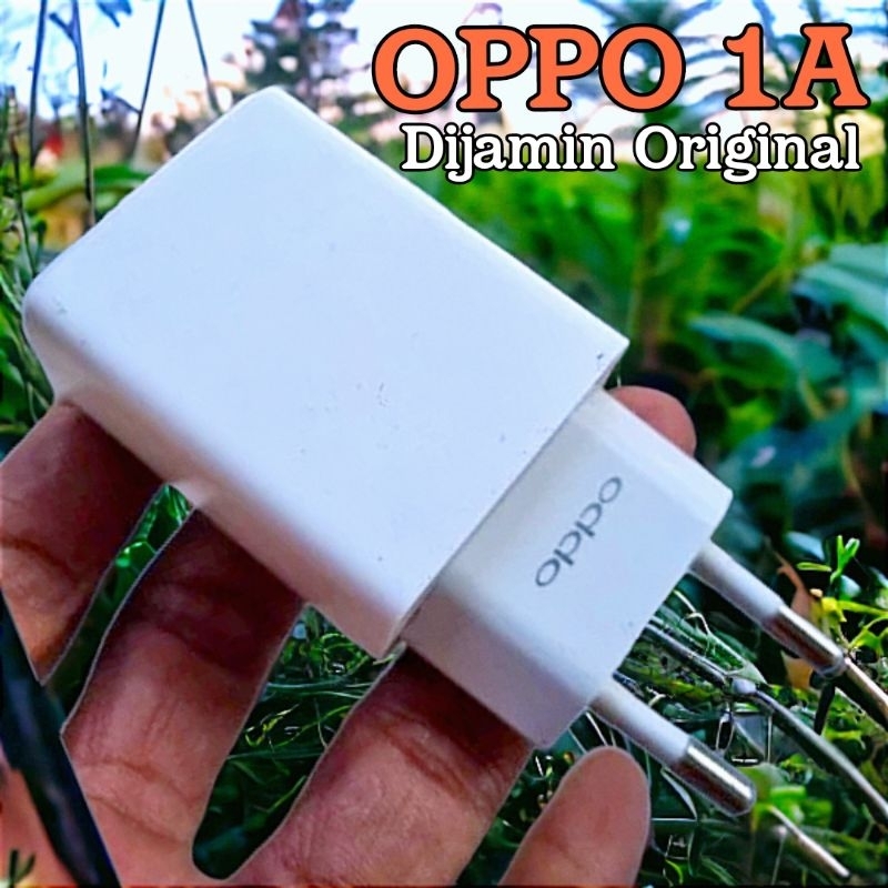Batok Charger OPPO Original 100% 1A 5W A1k A3s F1s dll