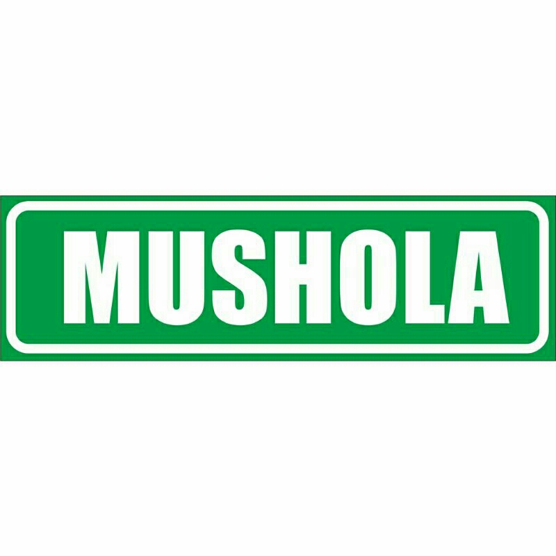 

akrilik mushola / stiker mushola