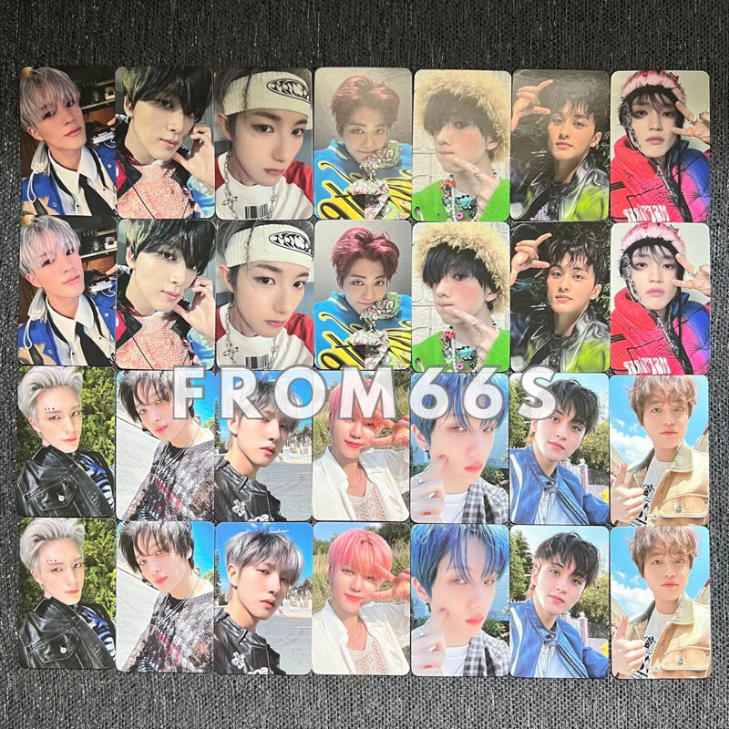 [ ready stock ] nct dream istj pob photocard everline & musicplant ( mark ; renjun ; jeno ; haechan 