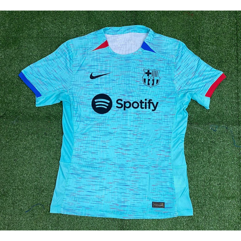 Jersey Bola Grade Ori Barcelona Barca 3rd PI Player Issue 2023 / 2023 New Season 23-24