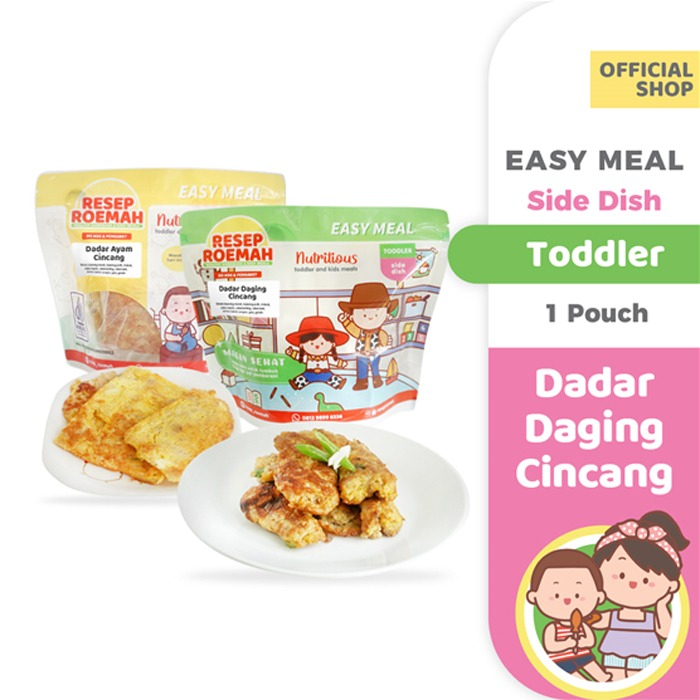 

Dadar Daging Cincang / Makanan Sehat Anak Balita / Kids Healthy Homemade Frozen Food / No MSG