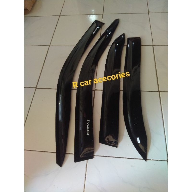 talang air pintu /door visor honda city lama city z