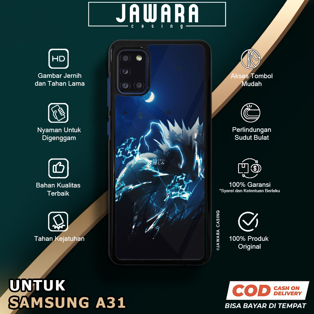 Case Samsung A31 Casing Samsung A31 Jawara Casing [HXH] Case Glossy Case Aesthetic Custom Case Anime