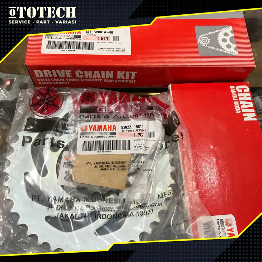 GEAR SET ORIGINAL YAMAHA JUPITER MX 1S7-W001A-00