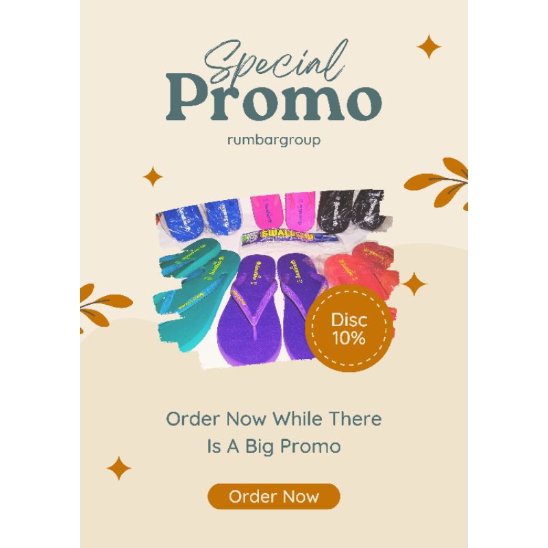 sandal jepit cewek SWALLOW NICE GR