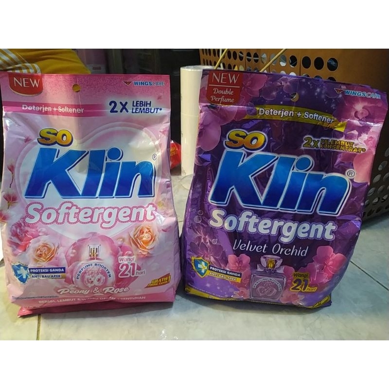 DETERJEN SO KLIN 770 GRAM / SO KLIN DETERGENT 770 GRAM