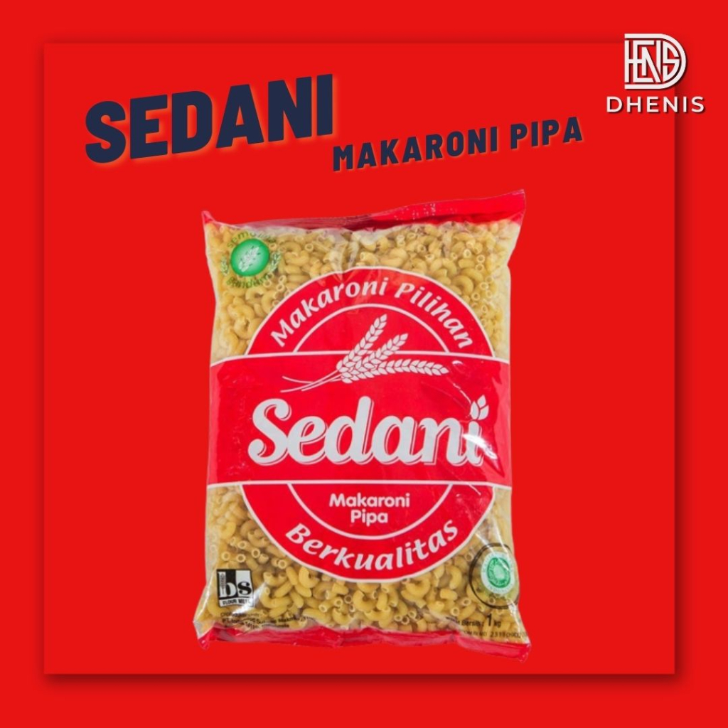 

SEDANI MAKARONI PIPA/SPIRAL 1 KG