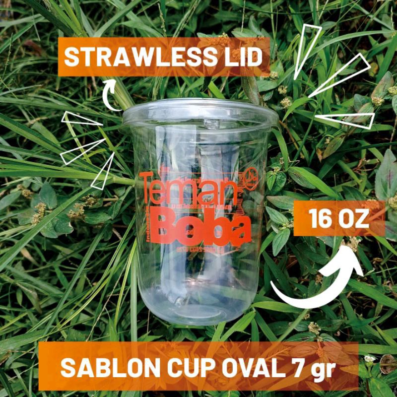 SABLON CUP 16 OZ OVAL