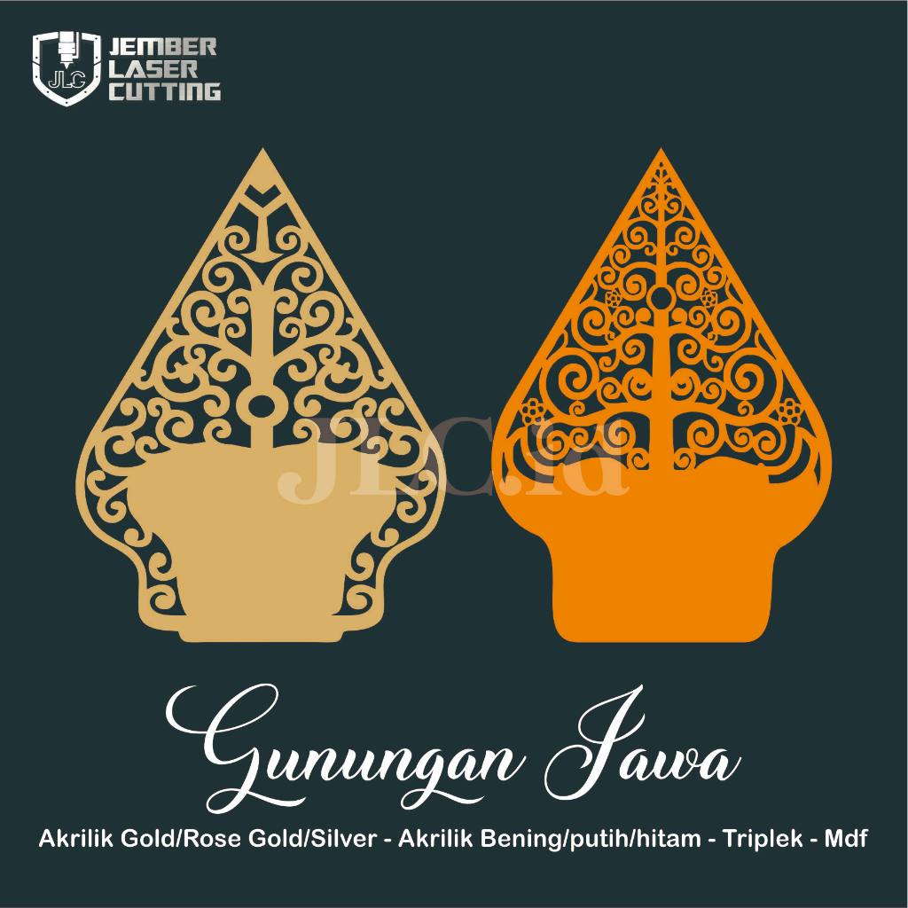 Gunungan Wayang Custom Dekorasi Mahar Akrilik