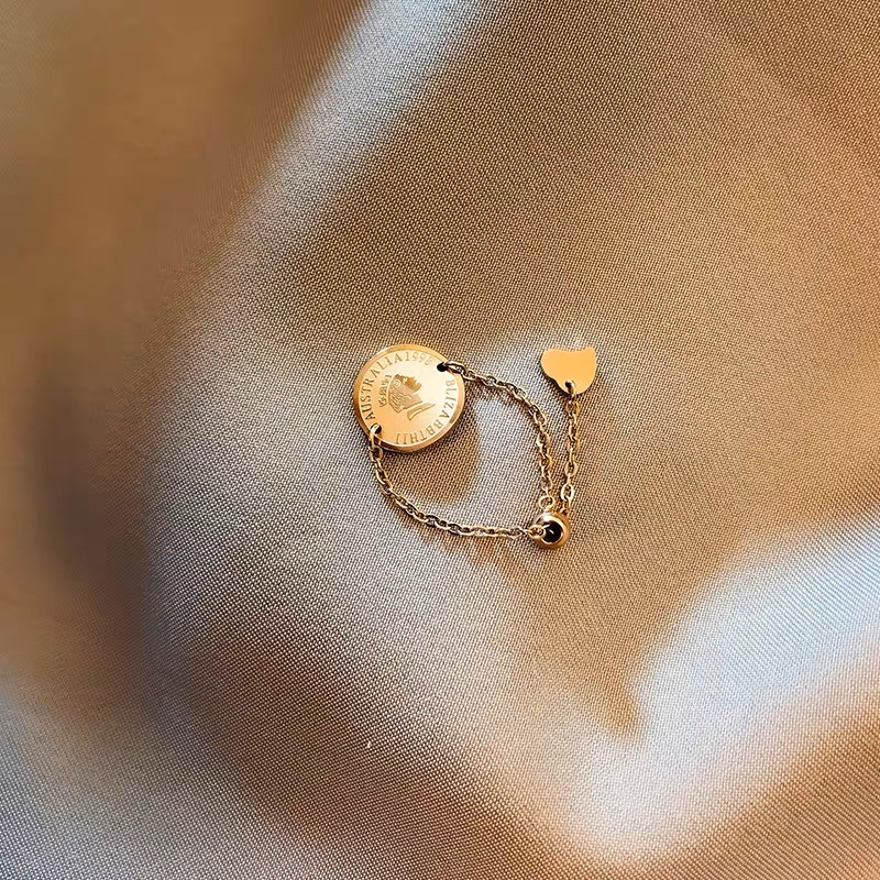 Cincin Serut Titanium Koin