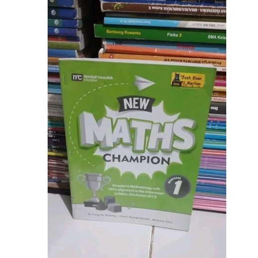 Buku New Maths champion 1 workbook
