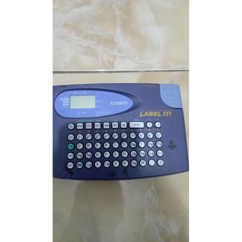 

Mesin label/label printer casio KL - 60 L ORIGINAL