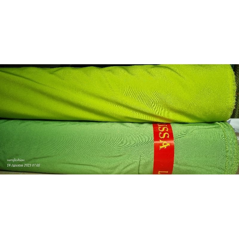 KAIN CELANA WARNA HIJAU UNTUK PASANGAN BATIK NUANSA HIJAU MUDA