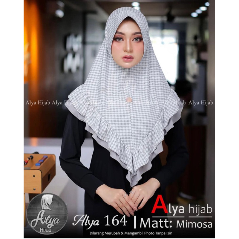 khimar polka alya 164 ori alya hijab