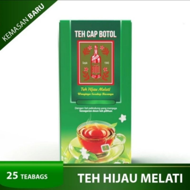 

TEH CELUP CAP BOTOL ISI 25