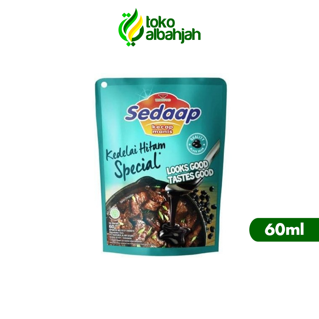 

KECAP SEDAP MANIS 60ml POUCH KEDELAI HITAMBUMBU MASAK