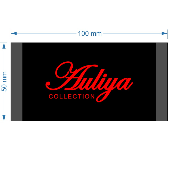 

label woven AULIYA