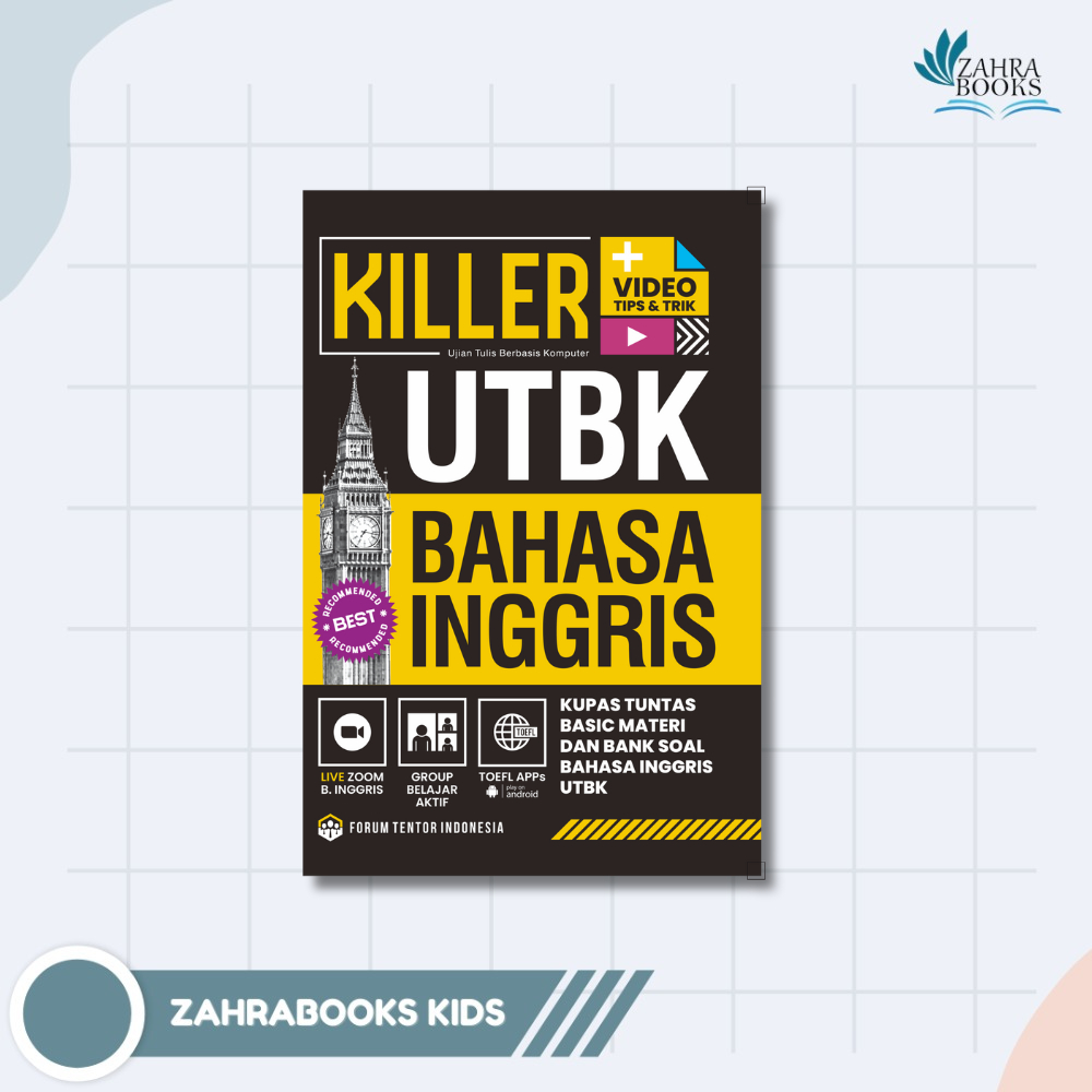 BUKU KILLER UTBK BAHASA INGGRIS - FORUM EDUKASI