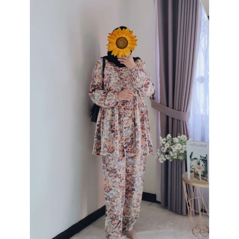 ANDIN SET/ONE SET/SETELAN RAYON PREMIUM