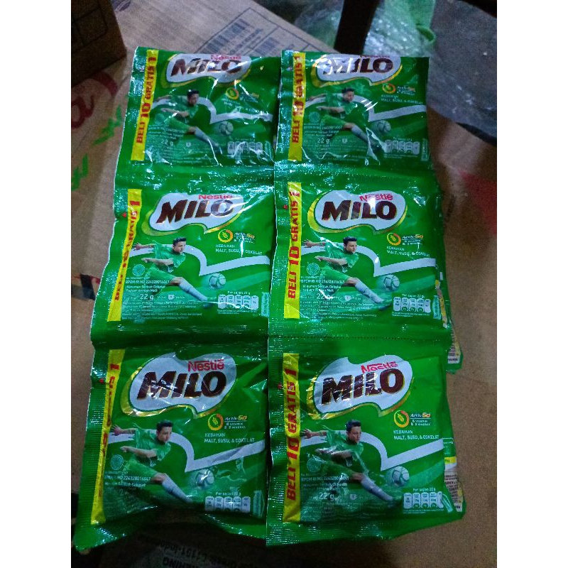 

Milo renceng 22gr 10pcs free 1