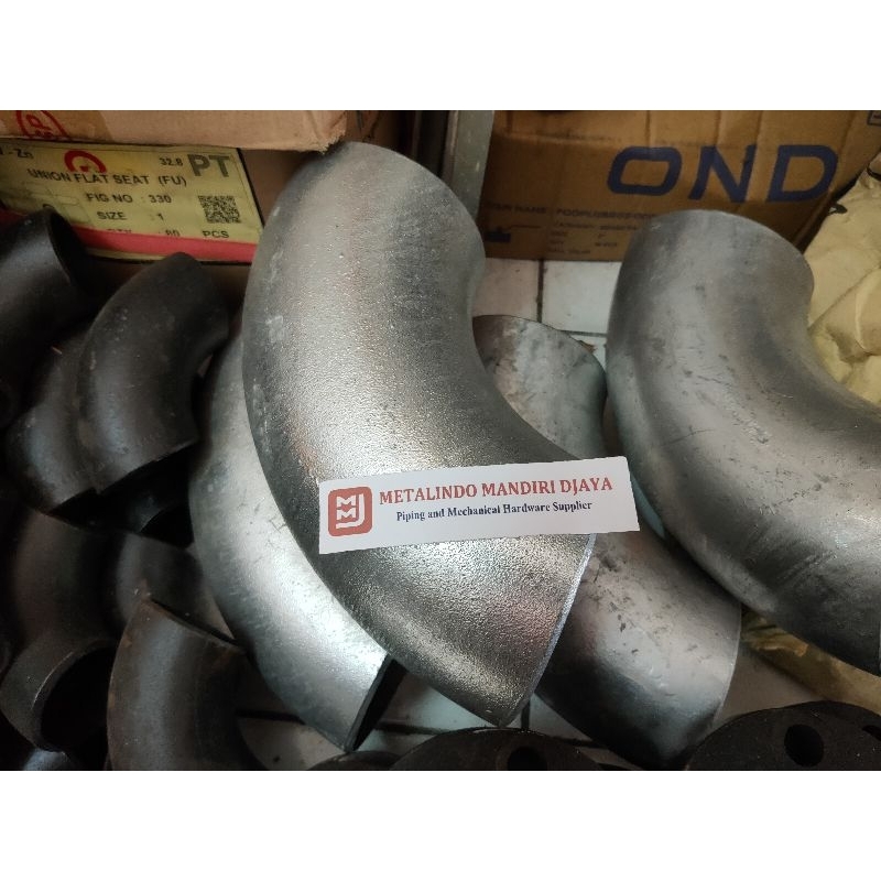 Elbow Las Galvanis Sch 40 4"