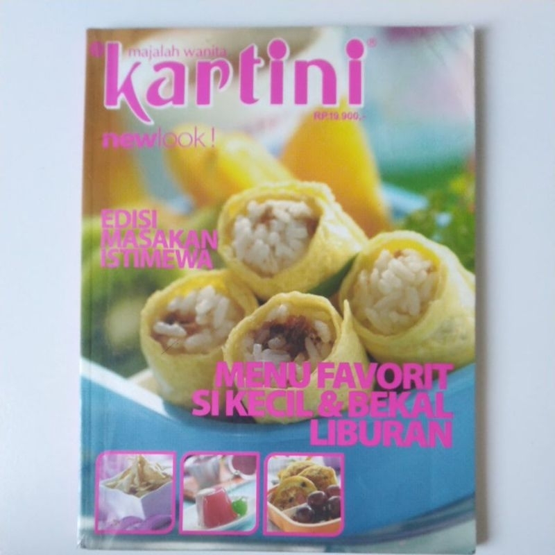 Majalah Wanita Kartini Edisi Masakan Istimewa Menu Favorit si Kecil & Bekal Liburan
