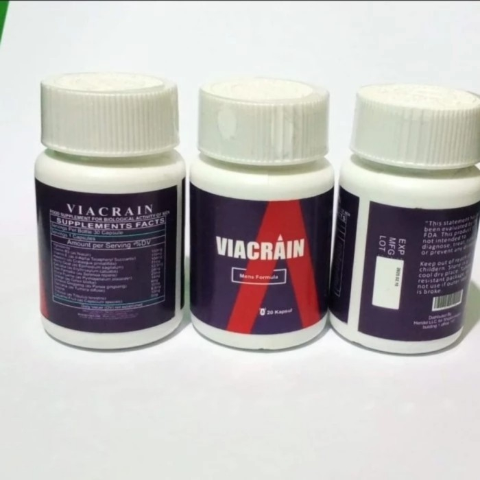 Promo Obat Viacrain Asli Alami