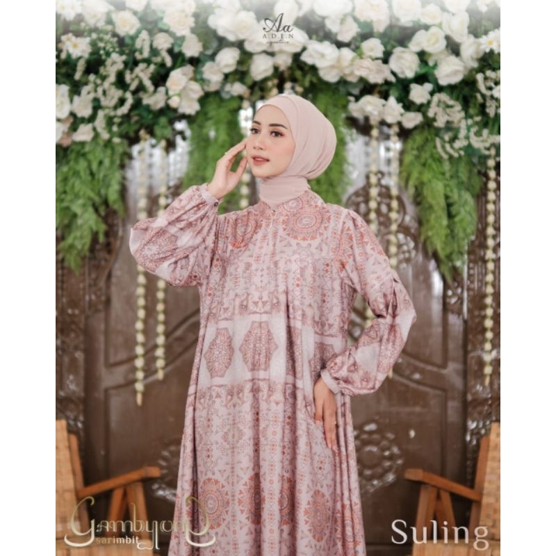 Gambyong Dress ll rekomendasi gamis mewah ll rekomendasi dress keren
