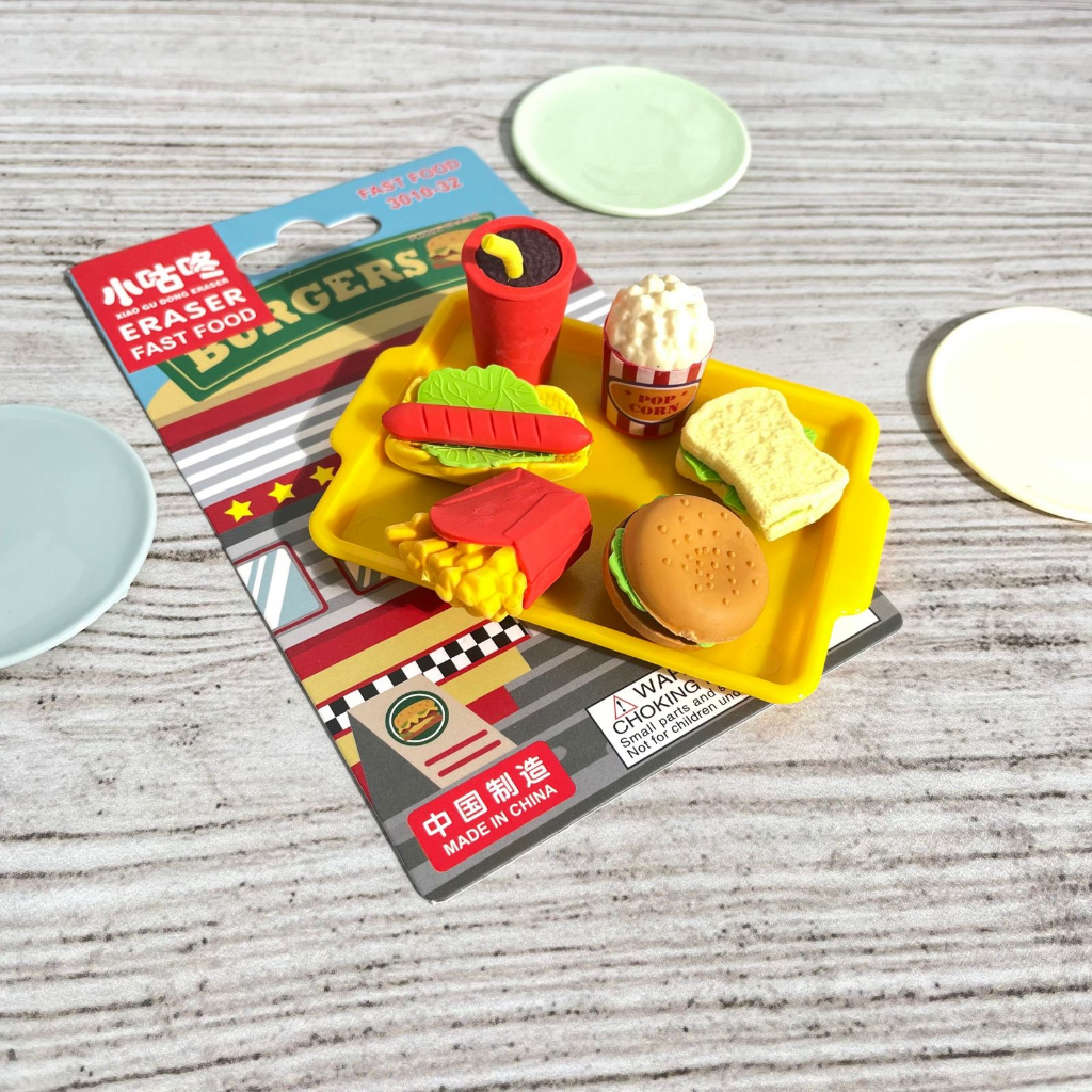 

PENGHAPUS BURGER KOLA COVER 1 SET kode 3010 eraser fast food penghapus miniatur makanan penghapus viral unik kekinian aesthetic