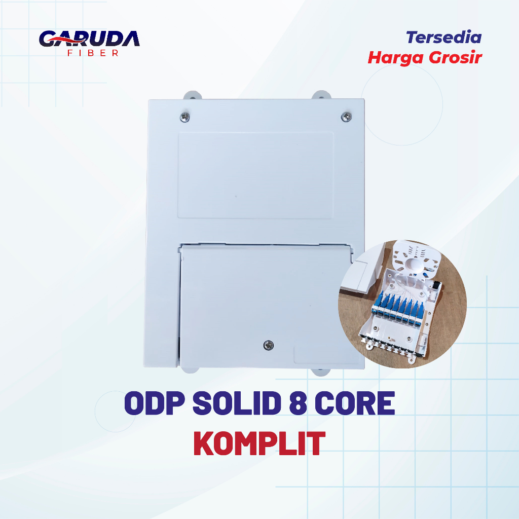 ODP 8 Core Solid Komplit (komplit splitter 1:8)