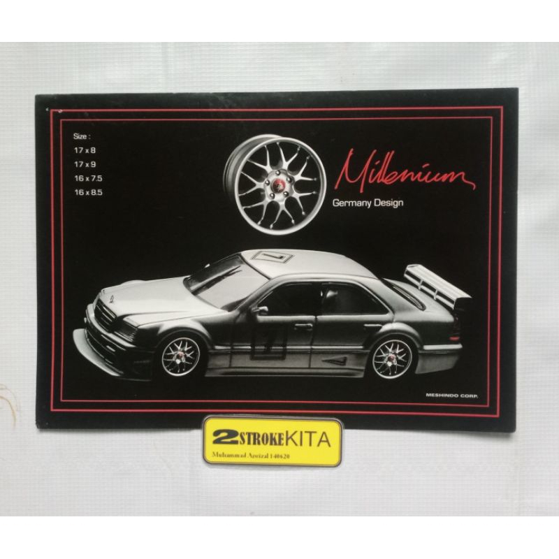 

BROSUR BAN MILLENIUM MS 143 GERMANY DESIGN