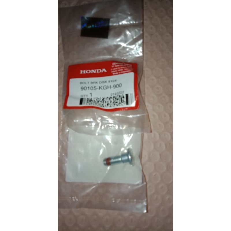 Baut Piringan Cakram Belakang [90105-KGH-900] CRF 150L Original AHM