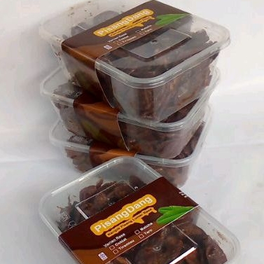 

paket 2 Box Rasa Keripik pisang coklat tiramisu