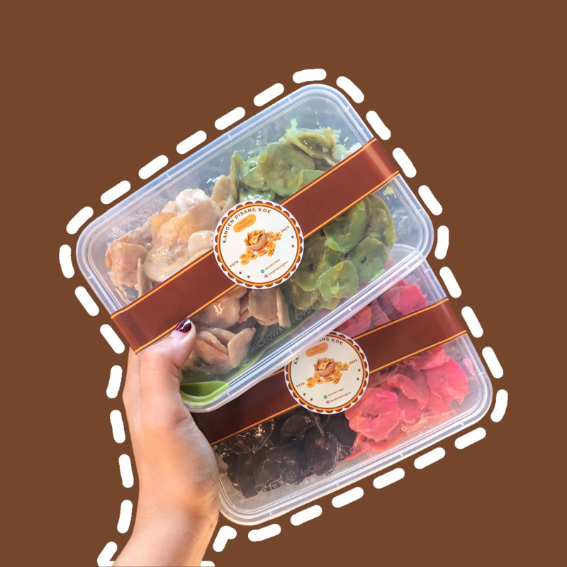 

Kripik Pisang Koe varian Mix 250gr