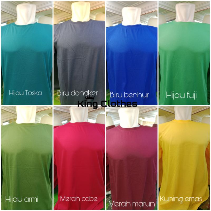 Baju Kaos berbahan Pe 24s