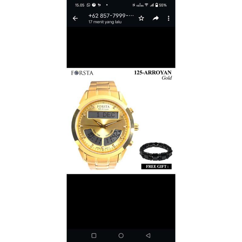 Forsta Arroyan watch