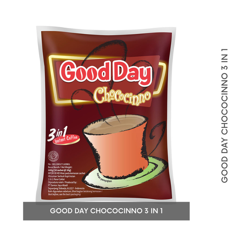 

Good Day Chococinno 3 in 1 - 10 Bungkus