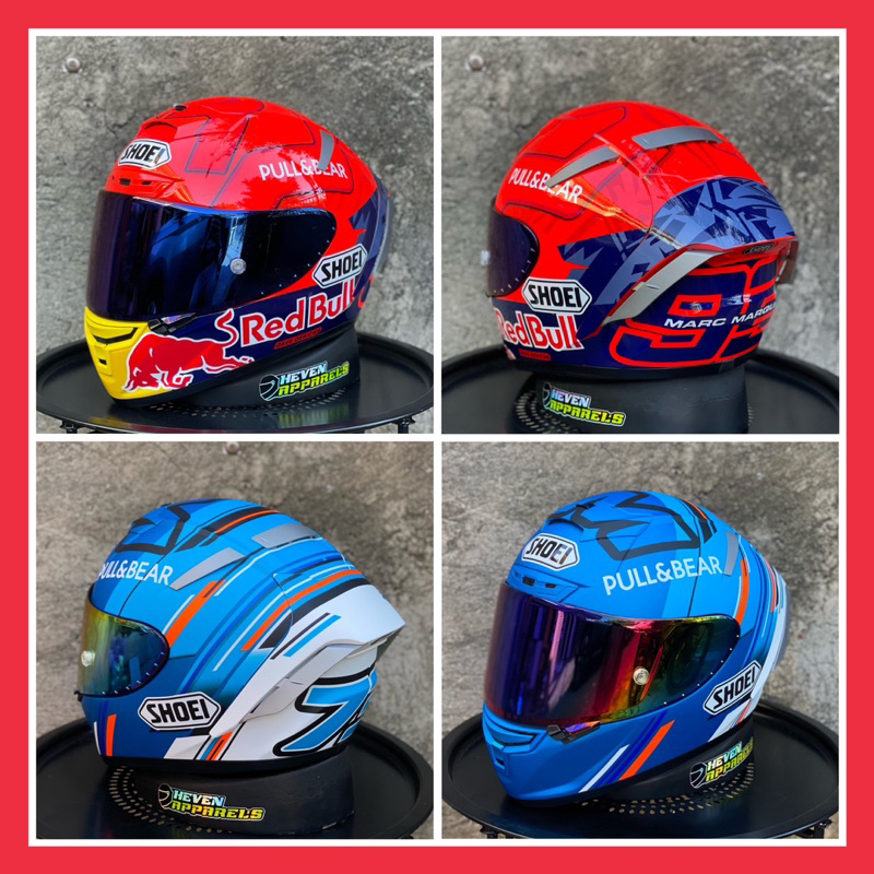 Helm Shoei X14 clone Repaint Premium