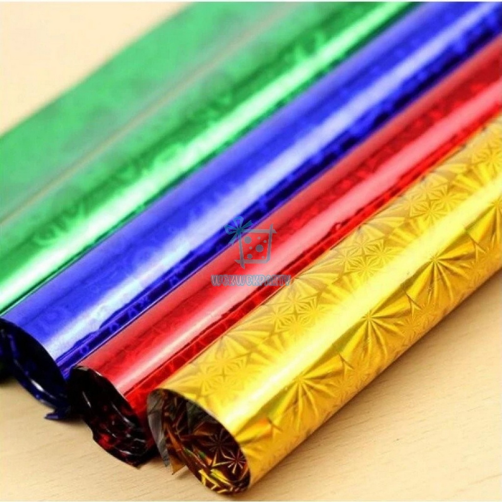 

Bungkus Kado HOLOGRAM Plastik Parcel Pembungkus Kertas Kado