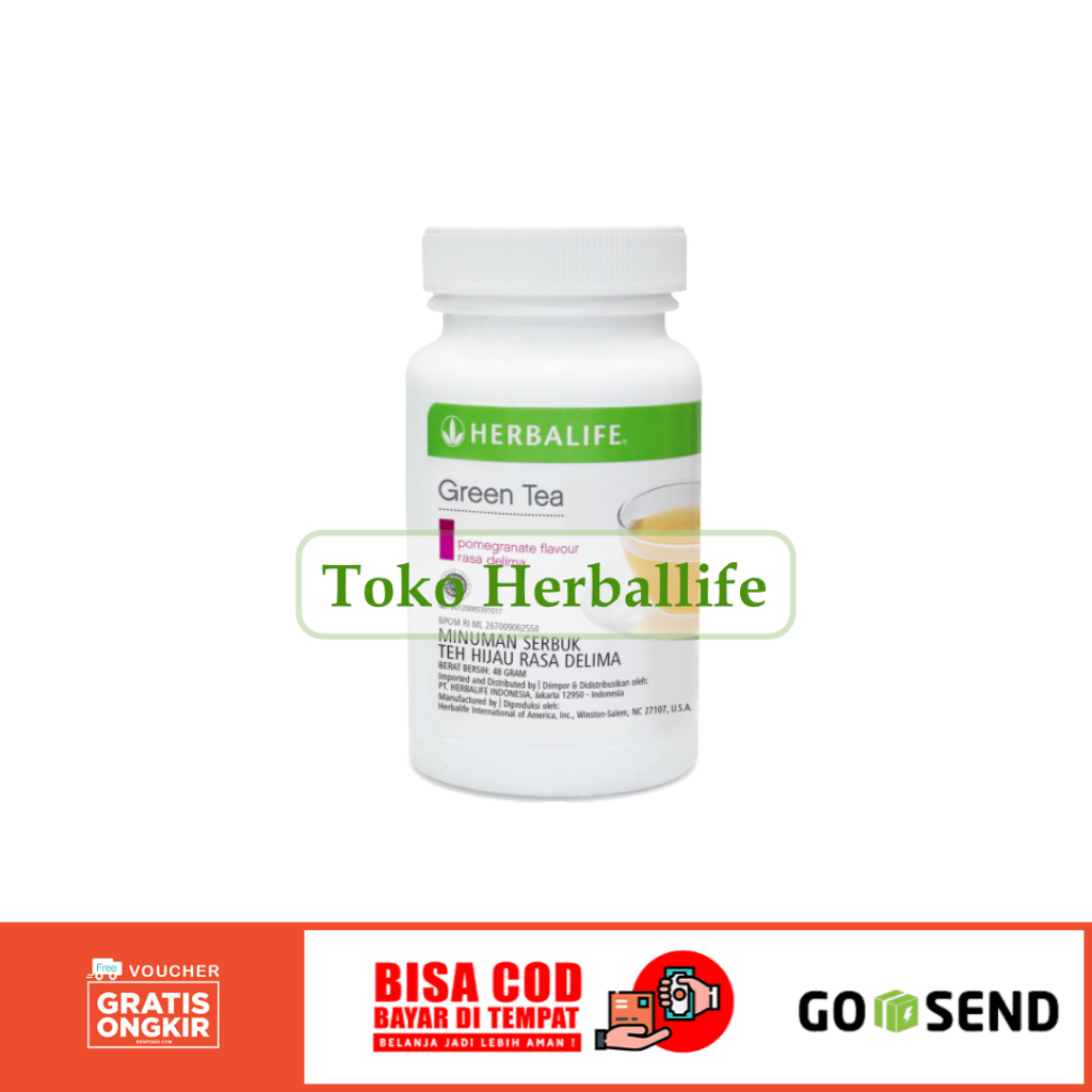 Herbalife-Green Tea Herbalife-Herbalife Green tea-Barcode Utuh