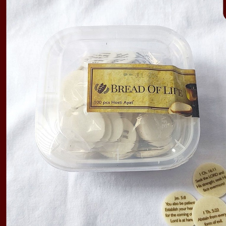 

Hosti Ayat Kecil Inggris - isi 100