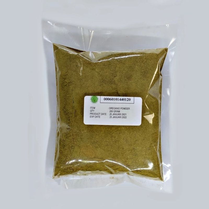 

Oregano Bubuk Halus / Oregano Powder 200 Gram