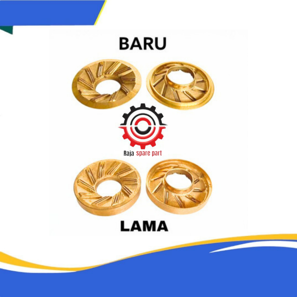 BURNER KUNINGAN KOMPOR GAS BLUE GAZ XENTRO - KORINA KECIL DAN BESAR