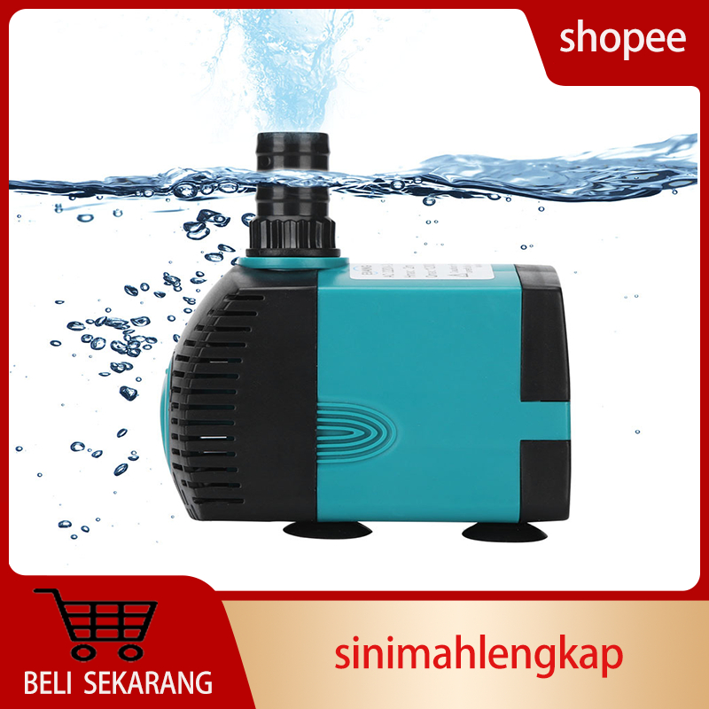 Pompa Celup Aquarium/Air Pump  3 In 1 Pompa Aquarium Pompa Air Aquarium 10 Watt Pompa Celup Pompa Bl